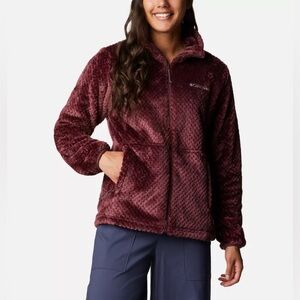 Columbia Plush Burgundy Jacket